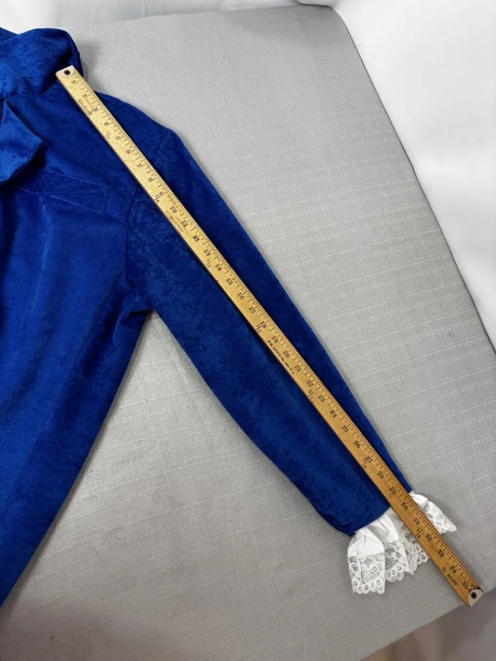 VTG Austin Powers Iconic Velour Swinger Spy Suit Halloween  NWT 1999 One Size
